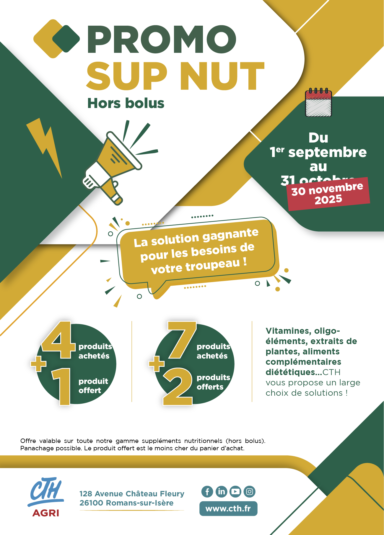 Promo SUP NUT - CTH AGRI
